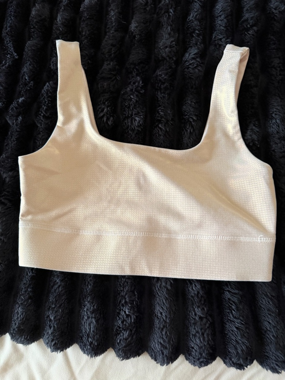 Everyday Iridescent Scoop Neck Bralette
